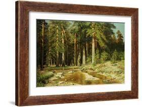 The Mast-Tree Grove, Study-Ivan Ivanovitch Shishkin-Framed Giclee Print