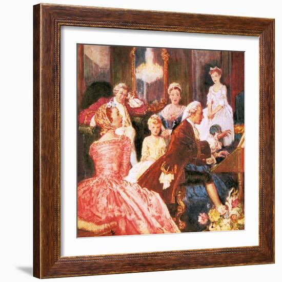 The Master Musician: Handel-John Millar Watt-Framed Giclee Print