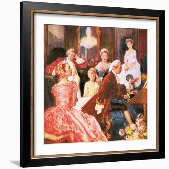 The Master Musician: Handel-John Millar Watt-Framed Giclee Print