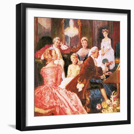 The Master Musician: Handel-John Millar Watt-Framed Giclee Print