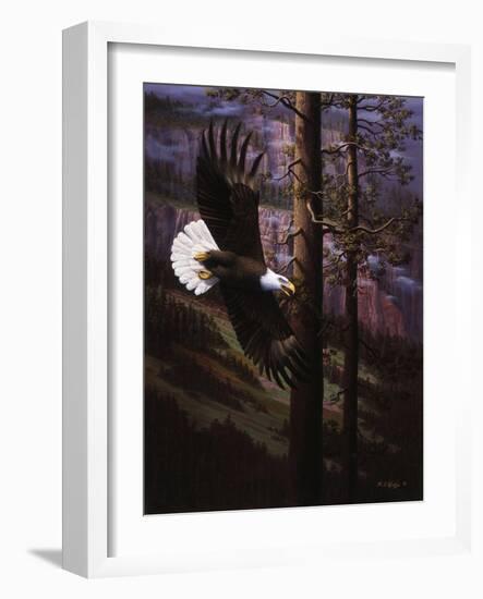 The Master of Freedom-R.W. Hedge-Framed Giclee Print