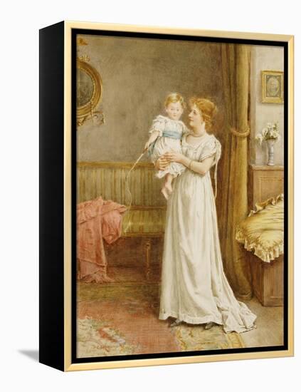 The Master of the House-George Goodwin Kilburne-Framed Premier Image Canvas