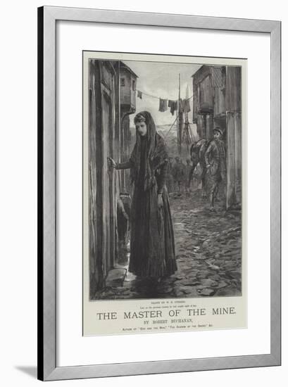 The Master of the Mine-William Heysham Overend-Framed Giclee Print