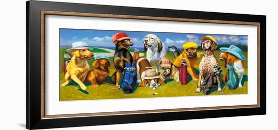 The Masters-Bryan Moon-Framed Giclee Print