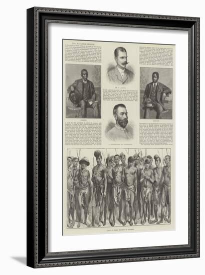 The Matabele Mission-null-Framed Giclee Print