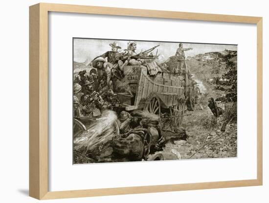 The Matabele War, 1893 (1901)-Unknown-Framed Giclee Print