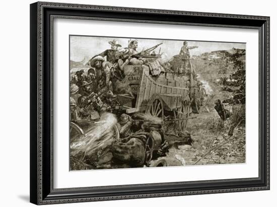 The Matabele War, 1893 (1901)-Unknown-Framed Giclee Print