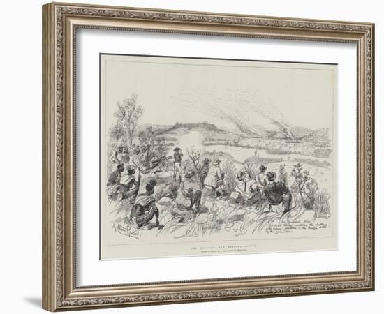 The Matabili and Mashona Revolt-Melton Prior-Framed Giclee Print