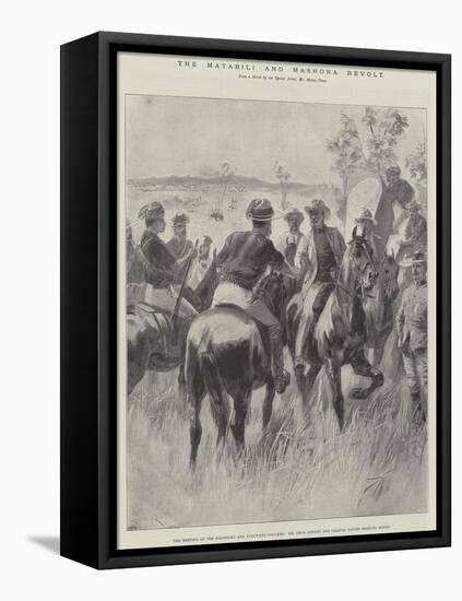 The Matabili and Mashona Revolt-William Heysham Overend-Framed Premier Image Canvas