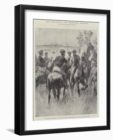 The Matabili and Mashona Revolt-William Heysham Overend-Framed Giclee Print