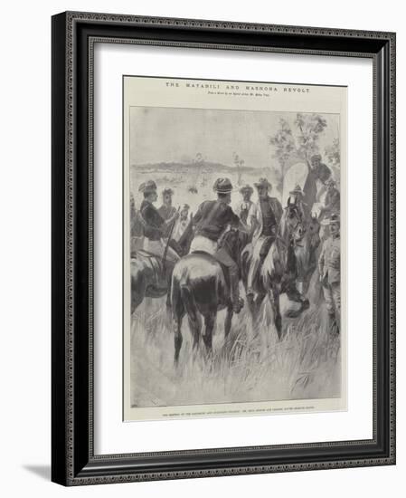 The Matabili and Mashona Revolt-William Heysham Overend-Framed Giclee Print