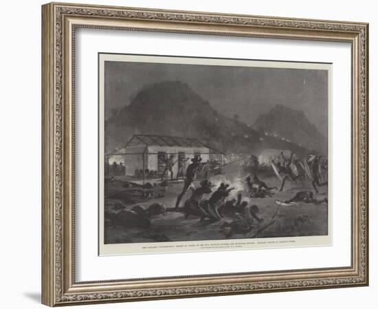 The Matabili Insurrection-William Heysham Overend-Framed Giclee Print