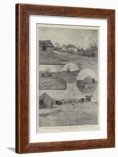 The Matabili Rising, Scenes in Buluwayo-null-Framed Giclee Print