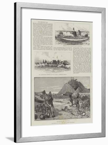 The Matabili War-Charles Auguste Loye-Framed Giclee Print
