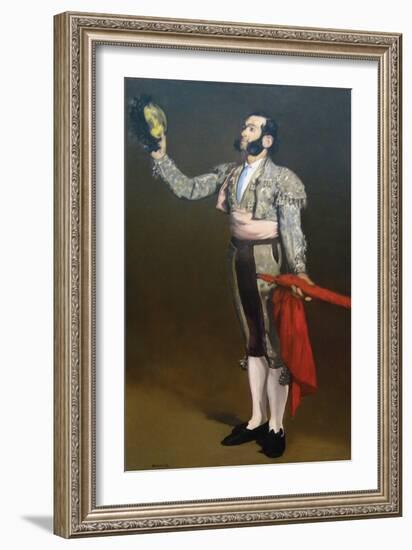 The Matador-Edouard Manet-Framed Art Print