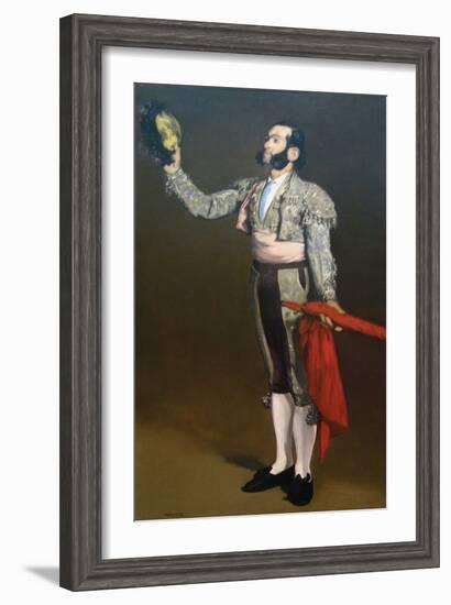 The Matador-Edouard Manet-Framed Art Print