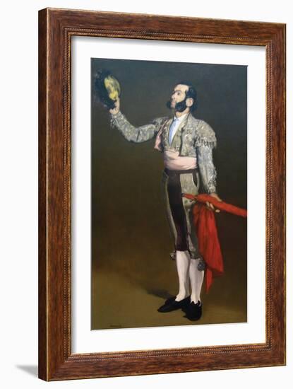 The Matador-Edouard Manet-Framed Art Print