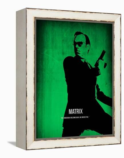 The Matrix Agent Smith-NaxArt-Framed Stretched Canvas