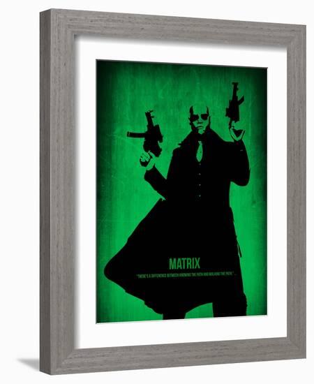 The Matrix Morpheus-NaxArt-Framed Art Print