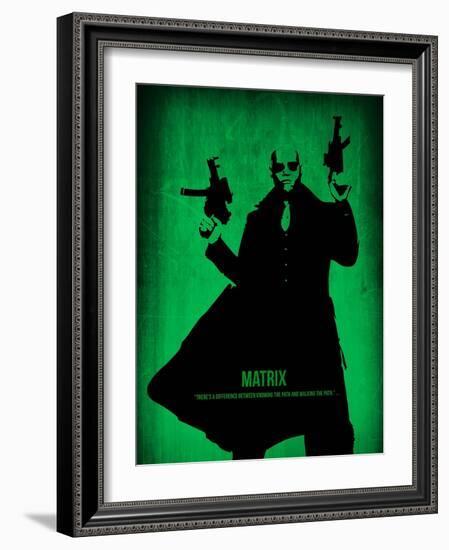 The Matrix Morpheus-NaxArt-Framed Art Print