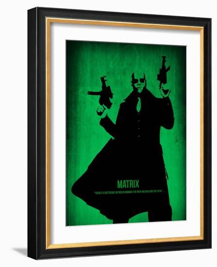 The Matrix Morpheus-NaxArt-Framed Art Print