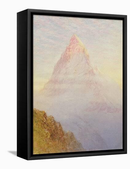 The Matterhorn, 1870-William Gersham Collingwood-Framed Premier Image Canvas