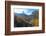 The Matterhorn, 4478m, Findelbach bridge and the Glacier Express Gornergrat, Zermatt, Valais, Swiss-Christian Kober-Framed Photographic Print