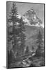 'The Matterhorn From the Italian Side, Forest of Brueil', 1917-Donald McLeish-Mounted Photographic Print