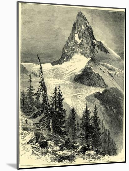 The Matterhorn Switzerland-null-Mounted Giclee Print