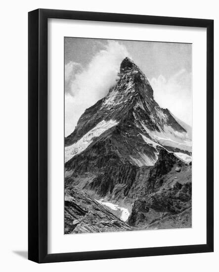 The Matterhorn, the Alps, 20th Century-null-Framed Giclee Print