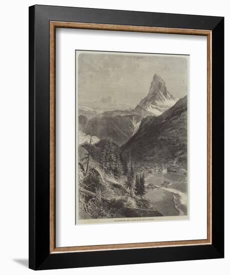 The Matterhorn-Edward Whymper-Framed Giclee Print