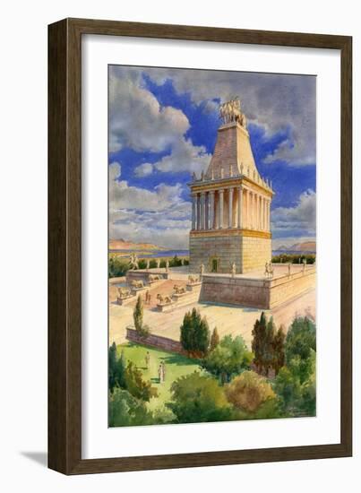 The Mausoleum at Halicarnassus-English School-Framed Giclee Print