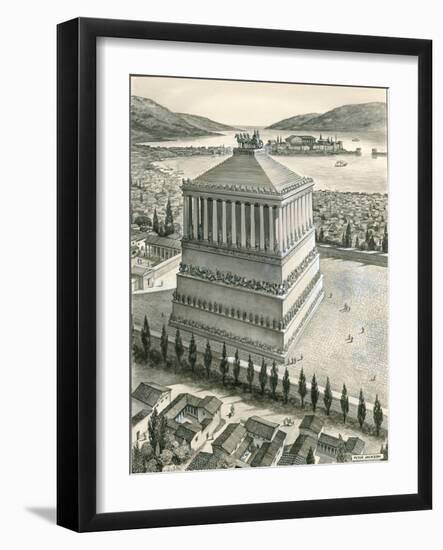 The Mausoleum at Halicarnassus-Peter Jackson-Framed Giclee Print