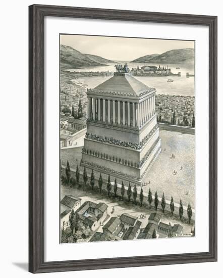 The Mausoleum at Halicarnassus-Peter Jackson-Framed Giclee Print