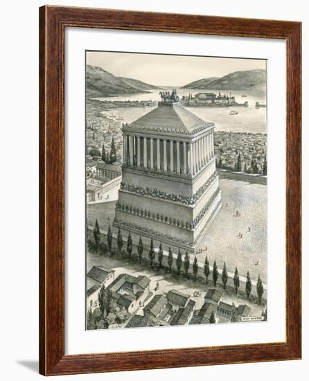 The Mausoleum at Halicarnassus-Peter Jackson-Framed Giclee Print