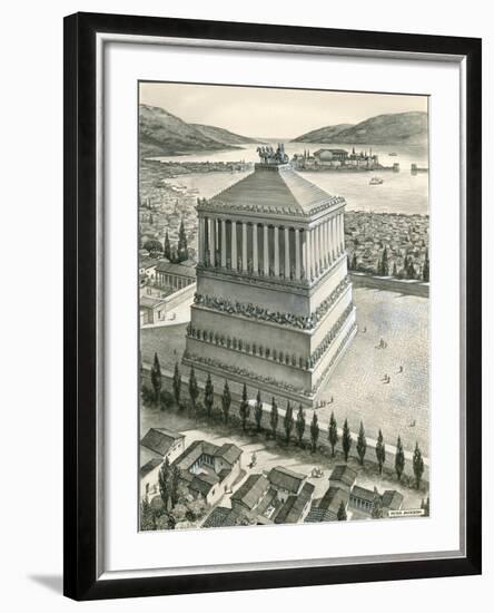 The Mausoleum at Halicarnassus-Peter Jackson-Framed Giclee Print