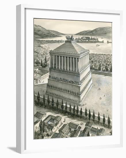 The Mausoleum at Halicarnassus-Peter Jackson-Framed Giclee Print