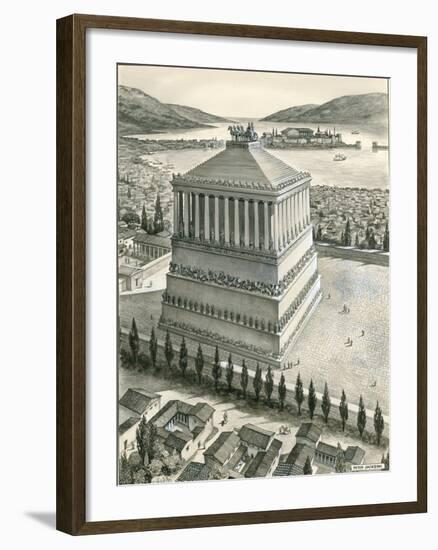 The Mausoleum at Halicarnassus-Peter Jackson-Framed Giclee Print