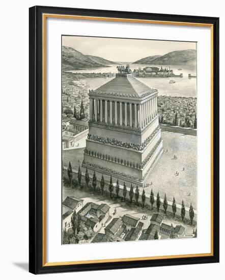 The Mausoleum at Halicarnassus-Peter Jackson-Framed Giclee Print