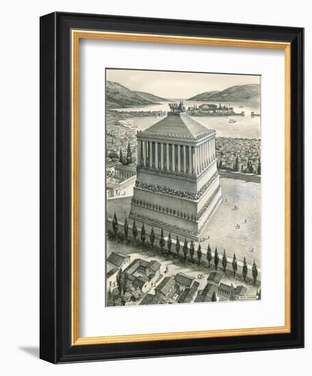 The Mausoleum at Halicarnassus-Peter Jackson-Framed Giclee Print