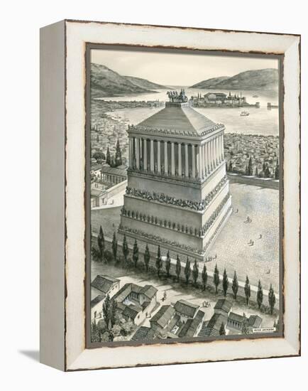 The Mausoleum at Halicarnassus-Peter Jackson-Framed Premier Image Canvas