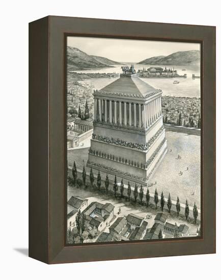 The Mausoleum at Halicarnassus-Peter Jackson-Framed Premier Image Canvas