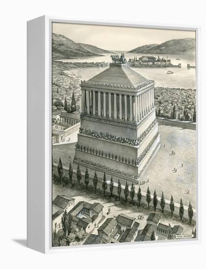 The Mausoleum at Halicarnassus-Peter Jackson-Framed Premier Image Canvas