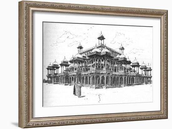 'The Mausoleum of Akbar, Agra', 1892, (1902)-Joseph Holland Tringham-Framed Giclee Print