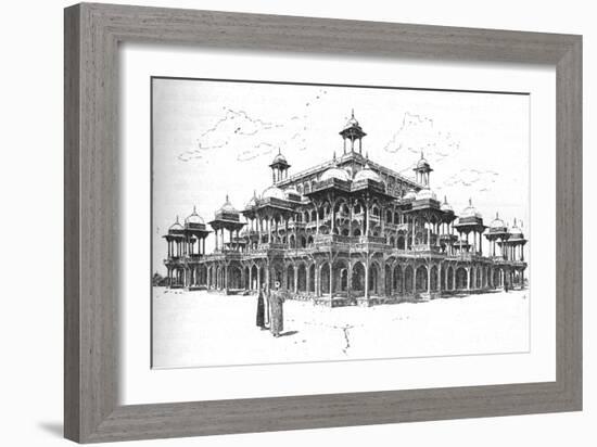 'The Mausoleum of Akbar, Agra', 1892, (1902)-Joseph Holland Tringham-Framed Giclee Print