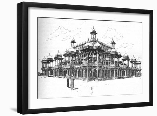 'The Mausoleum of Akbar, Agra', 1892, (1902)-Joseph Holland Tringham-Framed Giclee Print