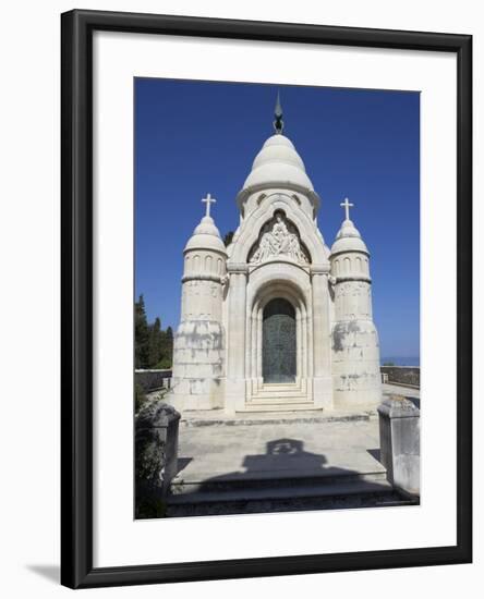 The Mausoleum of the Petrinovic Family in Supetar, Brac, Croatia-Joern Simensen-Framed Photographic Print