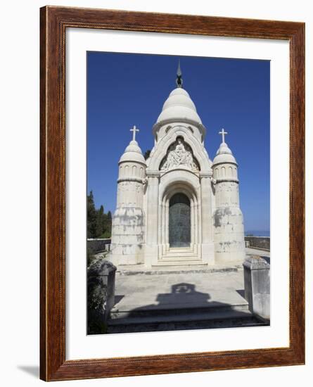 The Mausoleum of the Petrinovic Family in Supetar, Brac, Croatia-Joern Simensen-Framed Photographic Print