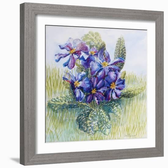 The Mauve Primrose 2000-Joan Thewsey-Framed Giclee Print