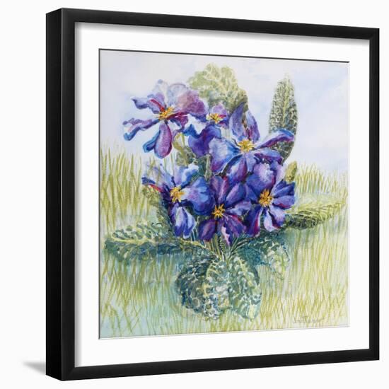 The Mauve Primrose 2000-Joan Thewsey-Framed Giclee Print